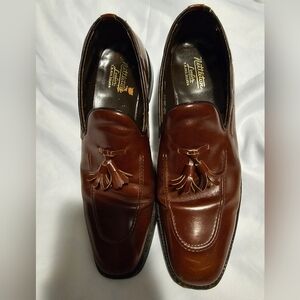 Nettleton Loafer Men's Brown Leather Loafers Shoes Slip ons Size 11